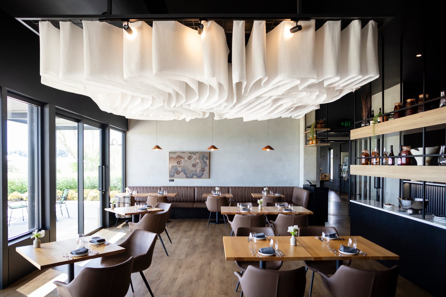 A degustation dinner at Printhie Dining, Orange NSW