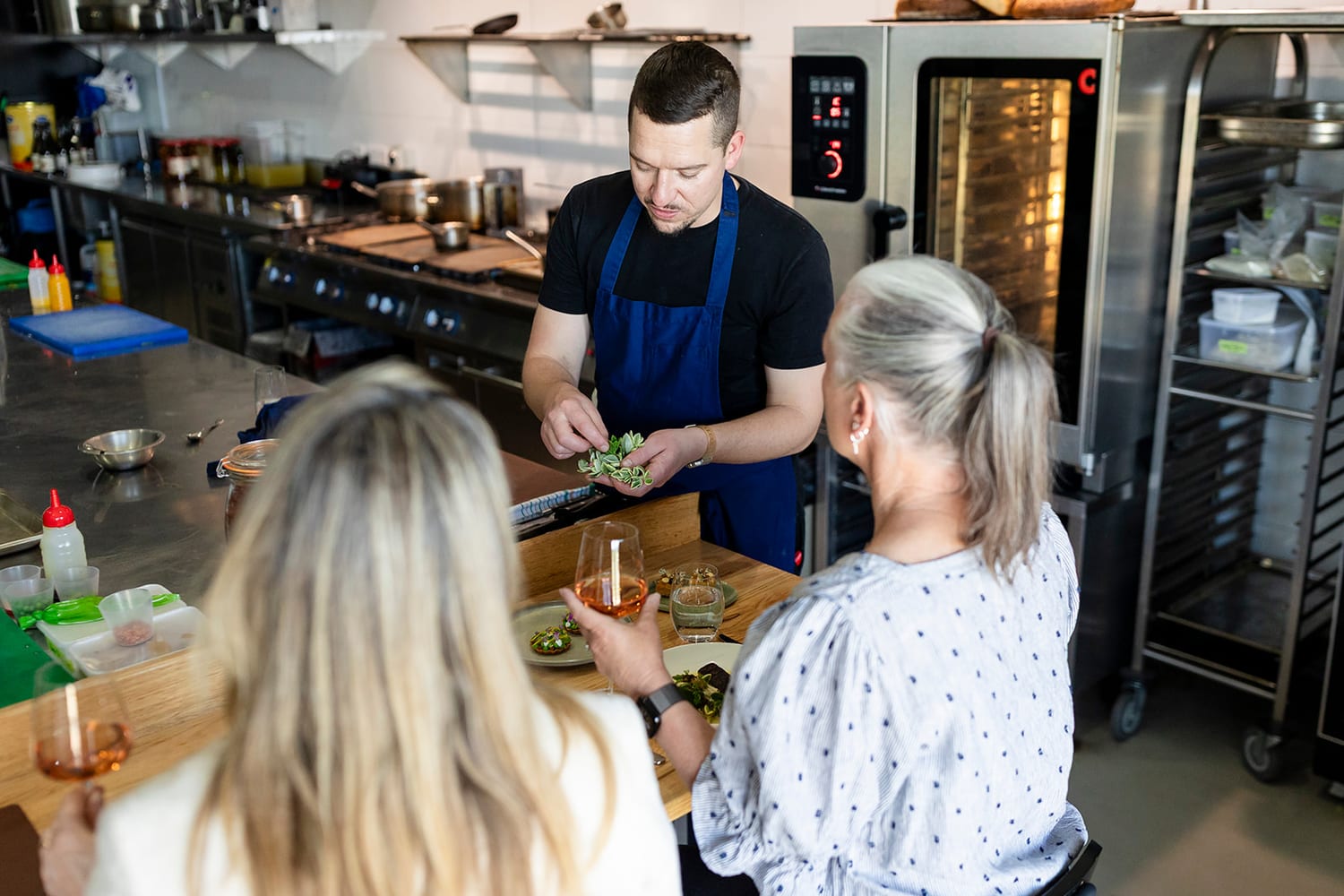 Chef's table at Printhie Dining