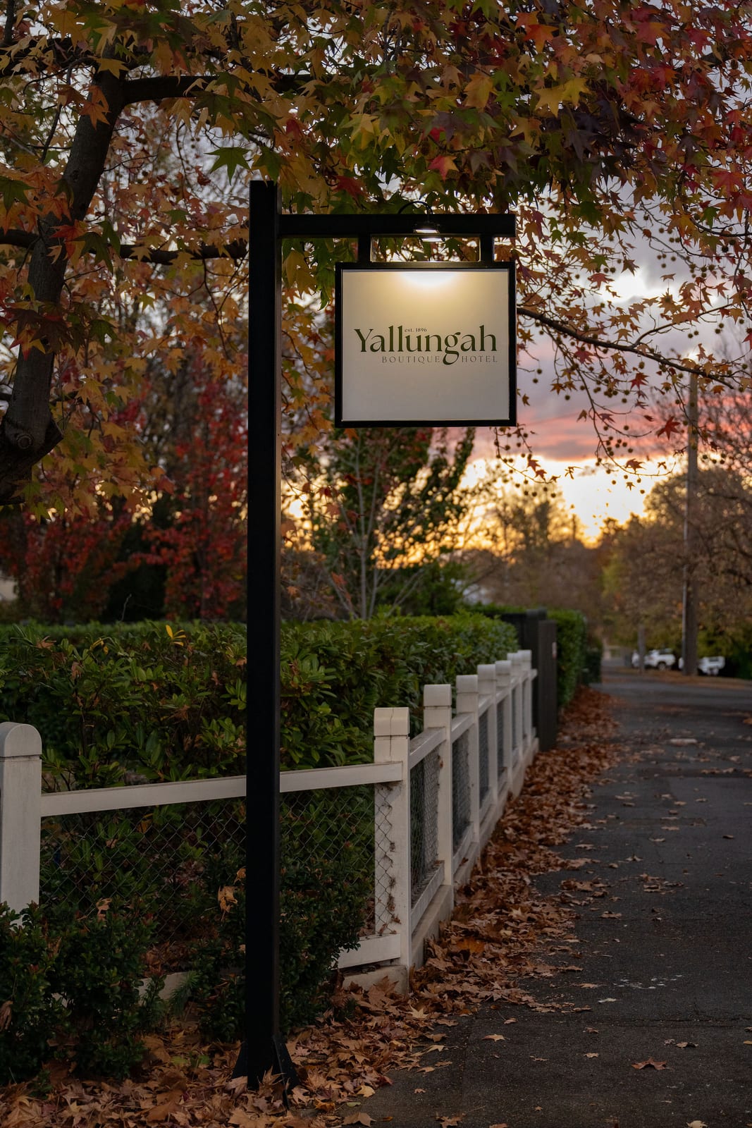 Established gardens at Yallungah