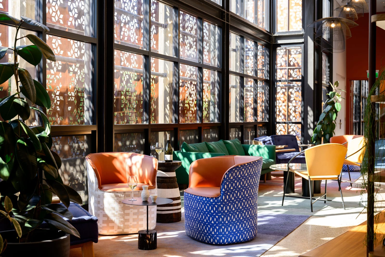 The Guest Lounge at Yallungah Boutique Hotel