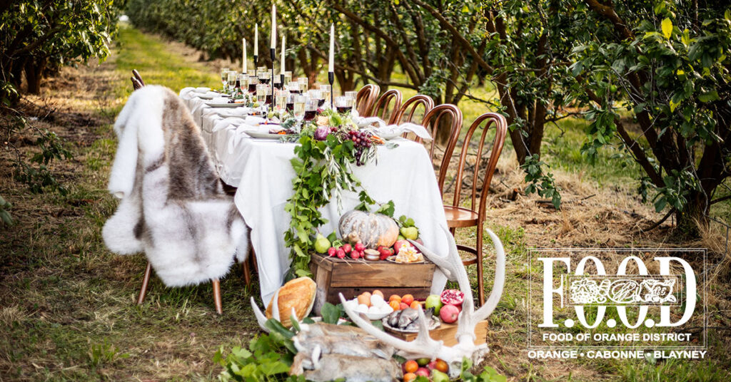 Orange FOOD Week is held annually in April. 